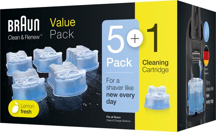 Produktbild Braun Reinigungskartuschen Set 5+1 (1 x)