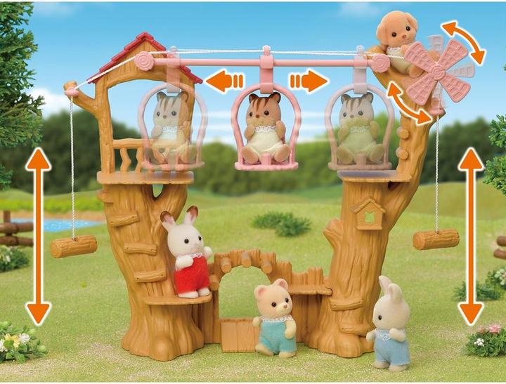 Actual product image Sylvanian Families Baby Ropeway Park