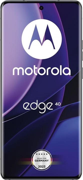 Produktbild Motorola Edge 40 (256 GB, Eclipse Black, 6.55", Single SIM, 50 Mpx, 5G)