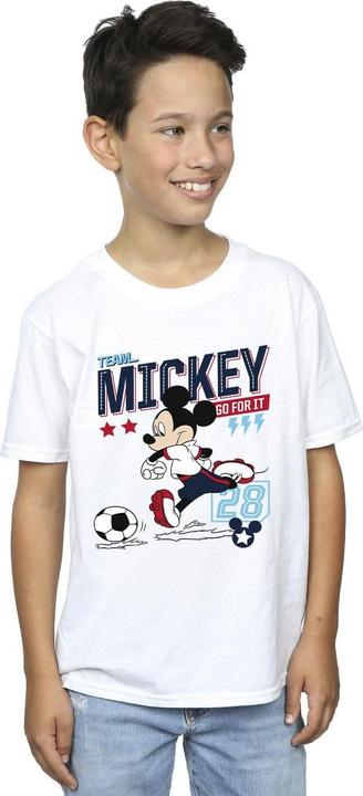 Immagine prodotto Disney Mickey Mouse Team Mickey Football Maglietta Ragazzi (152, 158)