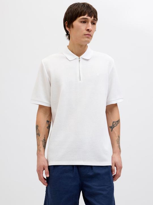 Actual product image Jack & Jones Jjeaustin Zip Polo Ss Noos (XL)