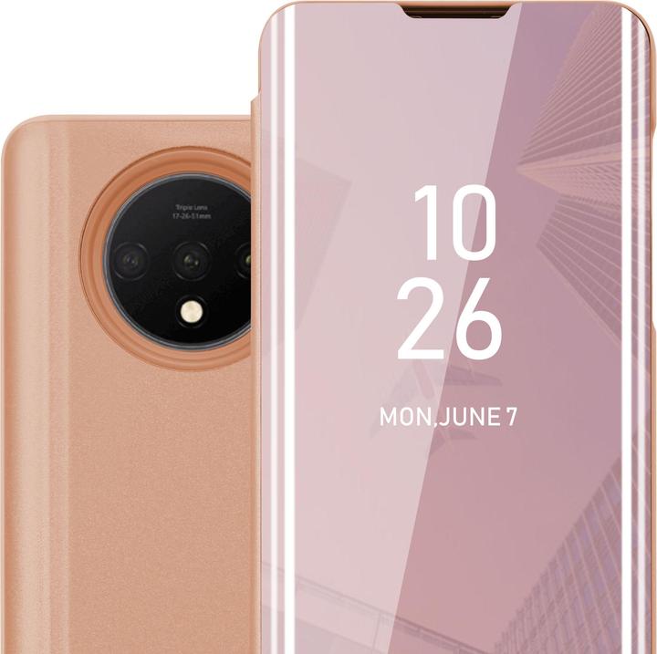 Productafbeelding Cadorabo Boek Smart View Spiegelhoes (OnePlus 7T)