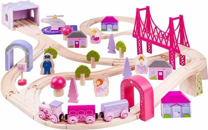 Actual product image Bigjigs Wooden rail station