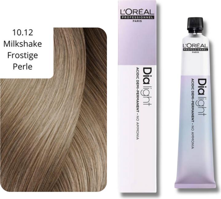 Produktbild L'Oréal Professionnel Dia Light (10.12 Milkshake Frostige Perle)