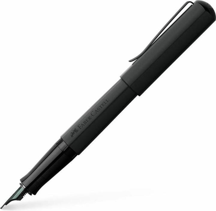 Actual product image Faber-Castell Fountain pen cartridge B Hexo black matt (Matt black, 1 x)