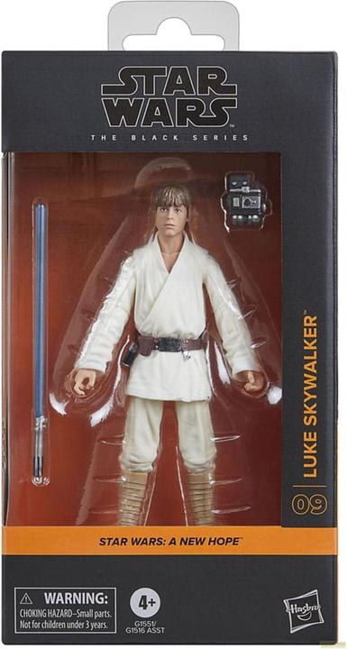 Actual product image Hasbro Star Wars Episode IV Black Series action figure Luke Skywalker 15 cm