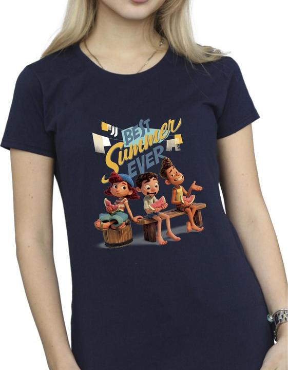Immagine prodotto Disney Luca Best Summer Ever Maglietta Donna (L)