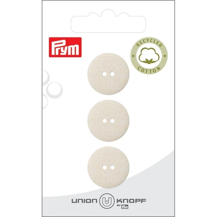 Produktbild Prym Knöpfe 18 mm, 3 Stück, Crème