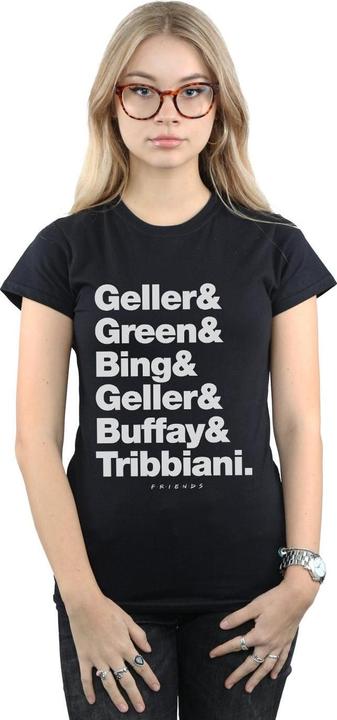 Produktbild Friends Surnames Text TShirt (M)
