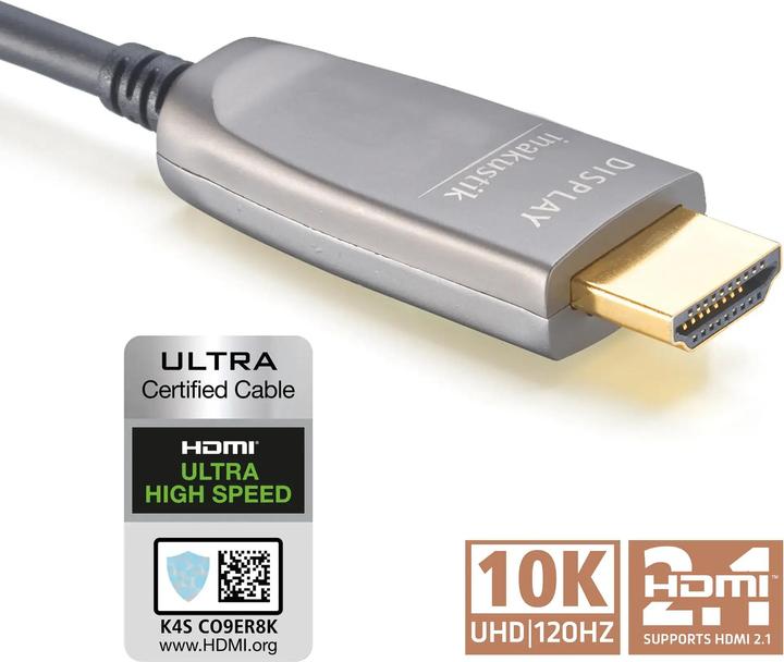 Produktbild Inakustik HDMI (Typ A) — HDMI (Typ A) (10 m, HDMI)