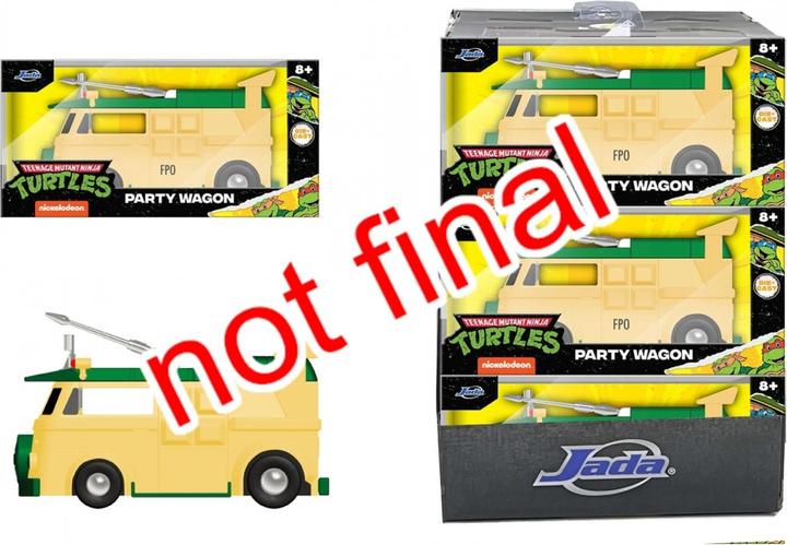 Produktbild Jada Turtles Party Wagon 1:32