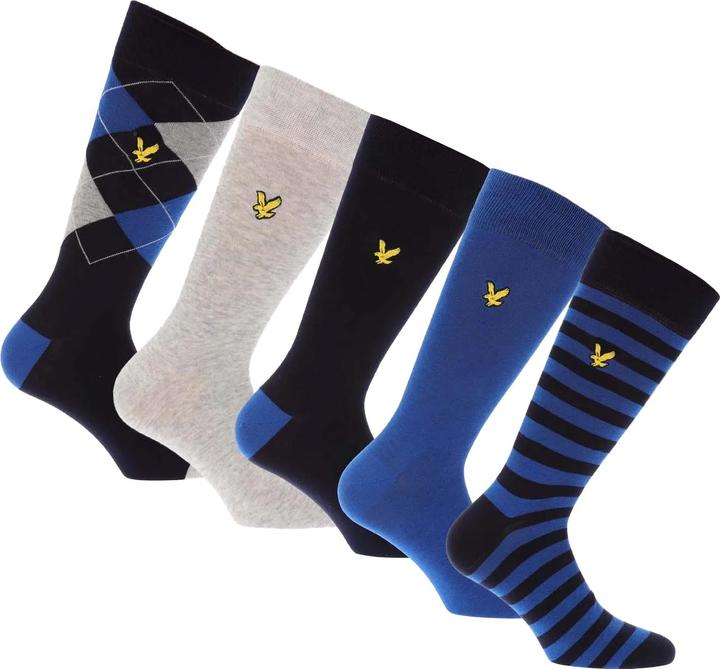 Produktbild Lyle and Scott Kleid Socken (5erPack) (5er Pack, 40.5 - 45.5)