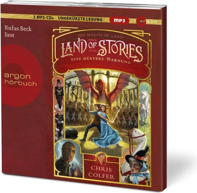 Immagine prodotto La terra delle storie: la terra magica 3 - Un avvertimento terribile (Chris Colfer, Brandon Dorman, Rufus Beck, Fabienne Pfeiffer, Tedesco)