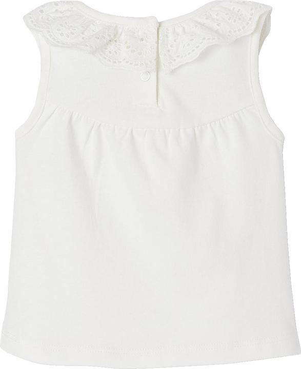 Image du produit Vertbaudet Festliches Mädchen Baby Top mit besticktem Volantkragen (74)