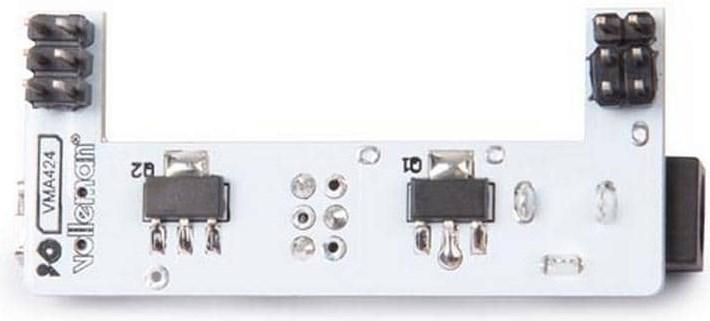 Immagine prodotto Whadda Alimentazione del modulo 2 canali per schede a innesto 3,3 V / 5 V