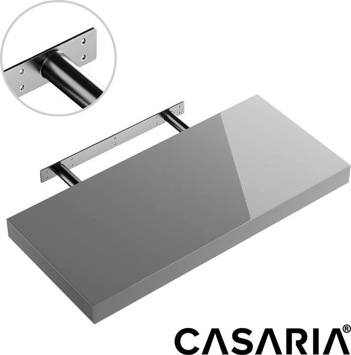 Produktbild Casaria Wandregale (70 x 23 x 3.8 cm)
