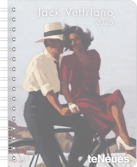 Produktbild JackVettriano2026-Diary-Buchkalender-Taschenkalender-Kunstkalender-1 (Deutsch, Spanisch, Französisch, Niederländisch, Italienisch, Englisch)