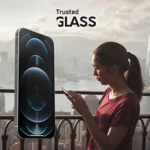 Produktbild OtterBox Trusted Glass (1 Stück, Apple iPhone 12, Apple iPhone 12 Pro)