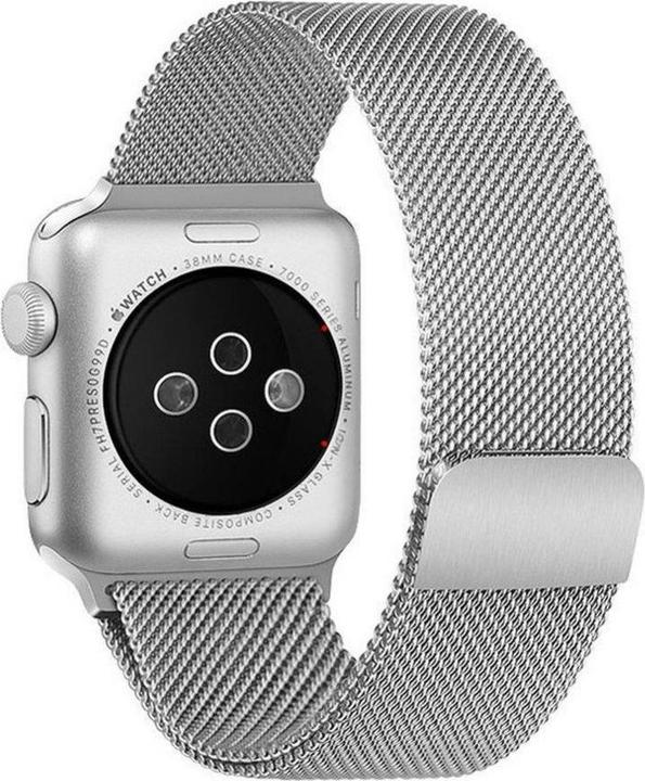Produktbild Hurtel Magnetic Strap Strap for Watch 7/8/9 41mm Magnetic Wristband Bracelet Bracelet Red (Edelstahl)