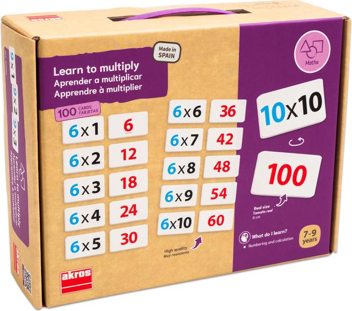 Image du produit Akros Interdidact Apprendre à multiplier