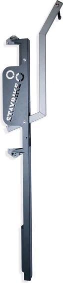Actual product image Staybike Bike mount TURNINGgrey, swivelling Bike mount, L 2532kg Bicycle weight