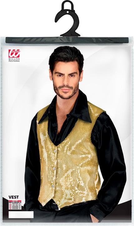 Image du produit Widmann Gilet à paillettes/gilet pour hommes (M)