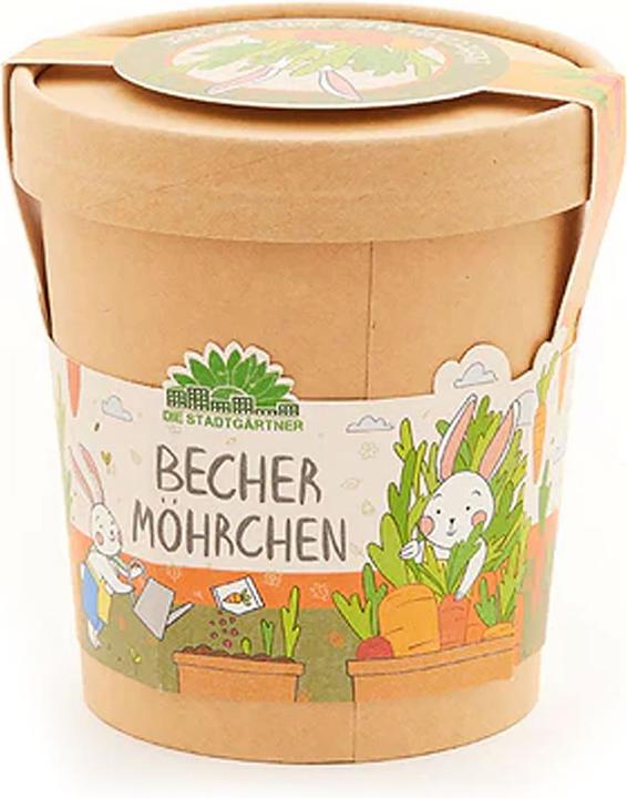 Produktbild Natura Punto Becher-Set zum Pflanzen von Karotten