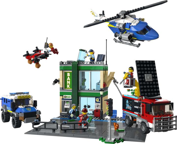 Produktbild LEGO Banküberfall mit Verfolgungsjagd (60317, LEGO City)