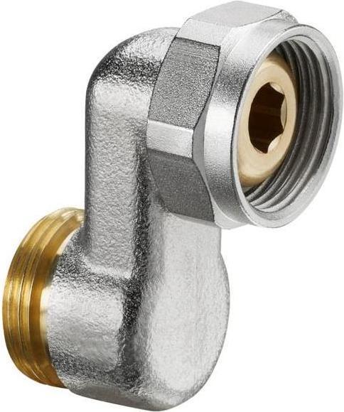 Produktbild Oventrop G 3/4 AG x G 3/4 ÜM S-Anschlussverschraubung - Messing/Vernickelt (1019204)