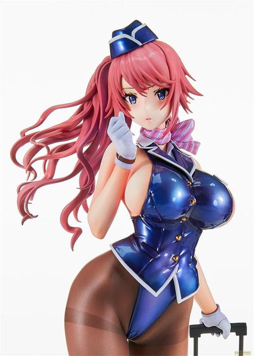 Produktbild Vertex Original Character PVC Statue Tight na Oshigoto Work 3: Cabin Attendant Aya Saionji 25 cm