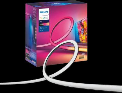 Image du produit Philips Hue Play Gradient Lightstrip 65" (en anglais) (RGBW, 254 cm, Intérieur)