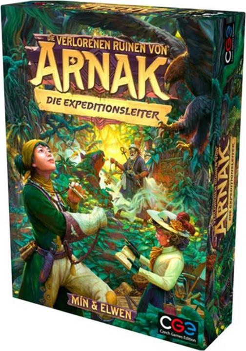 Produktbild Czech games edition CZ116 - Expeditionsleitung - Brettspiel, für 1-4 Spieler, ab 12 Jahren (DE-Erweiterung) (Deutsch)