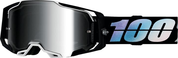 100% Goggles Armega Krisp -Mirror Silver Lens (Krisp, Mirror Silver)