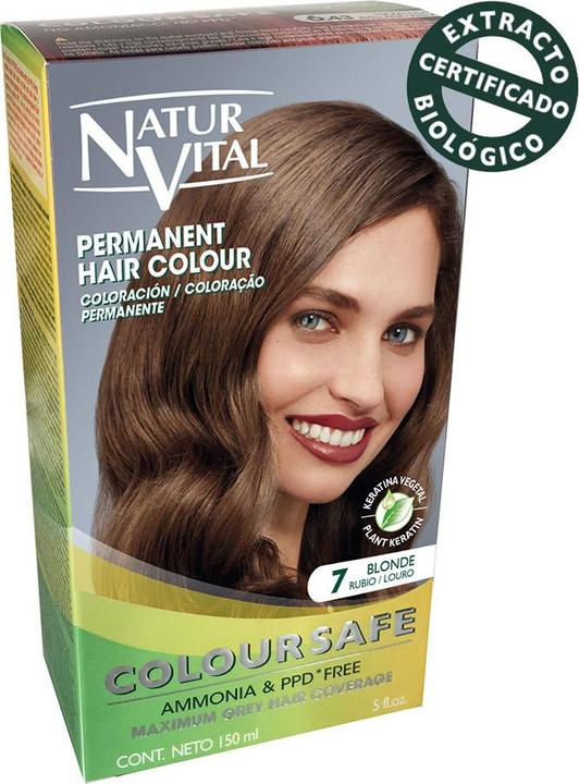 Image du produit Naturaleza Y Vida COLOURSAFE encre permanente #7-rubio 150 ml (7)
