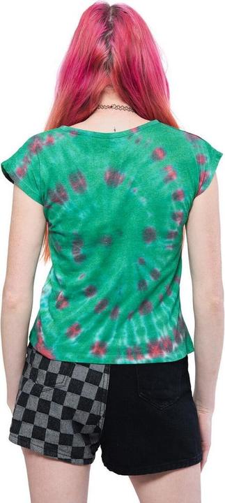 Actual product image Sex Pistols Womens/Ladies Logo Tie Dye Crop Top (XL)