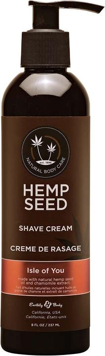 Earthly Body Hemp Seed Shave Cream Isle of You - 237 ml / 8 fl oz (237 ml)