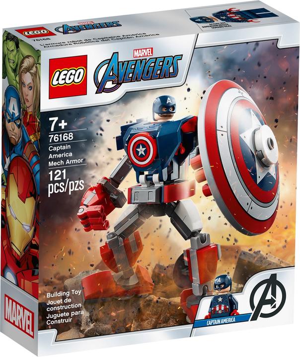 Image du produit LEGO Captain America Mech (76168, LEGO Marvel)