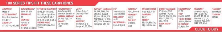 Image du produit Comply Isolation Tx-100