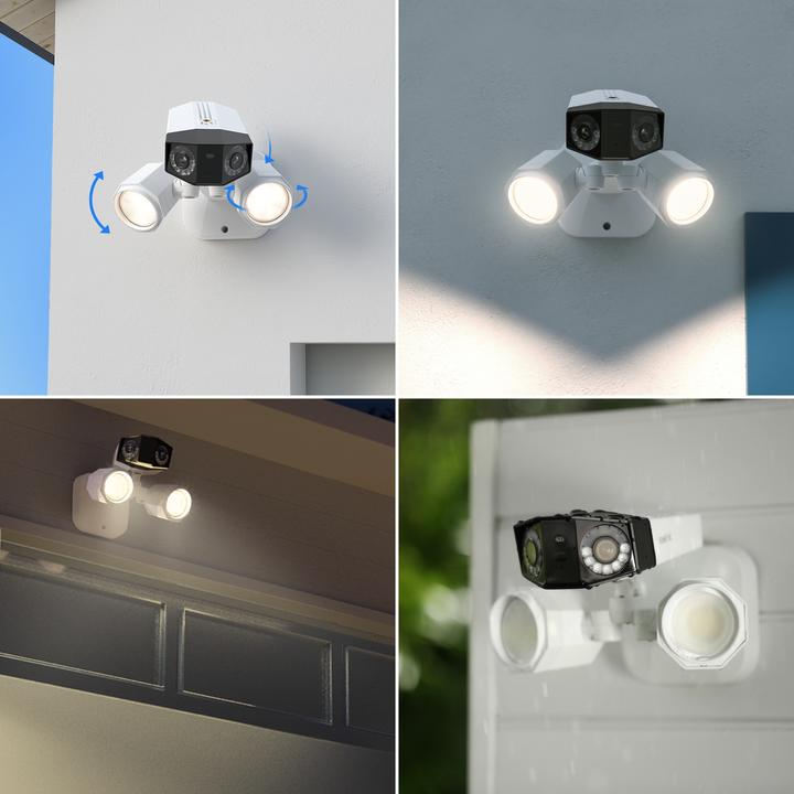 Actual product image Reolink Floodlight F750P 4K camera (4608 x 1728 pixels)