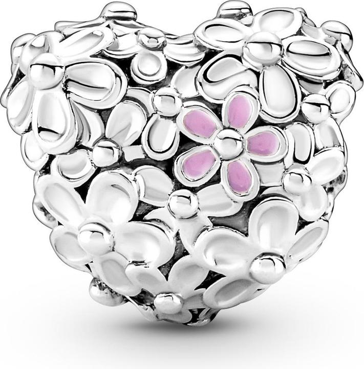 Actual product image Pandora Charm Mum Daisy Heart (Sterling silver 925)