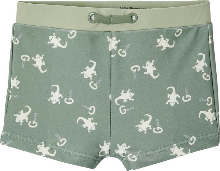 Vertbaudet Jungen Baby Badehose mit Gecko-Print Oeko-Tex