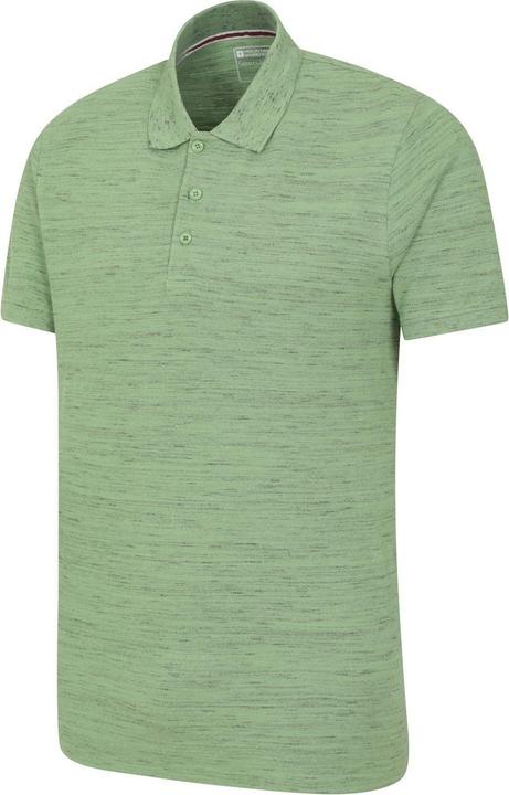 Actual product image Mountain Warehouse Mens Dawnay Textured Pique Polo Shirt (XL)