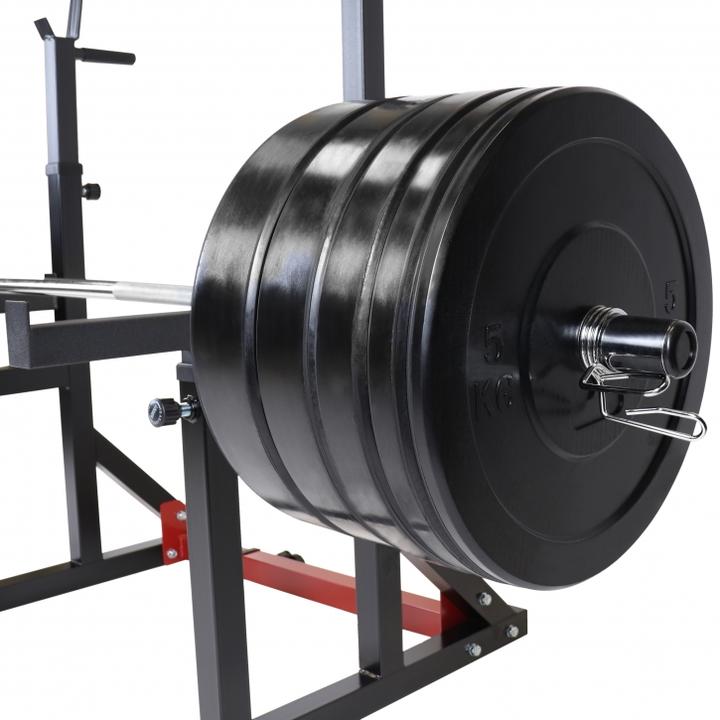 Produktbild Gorilla Sports Squat Rack inkl. Langhantelset
