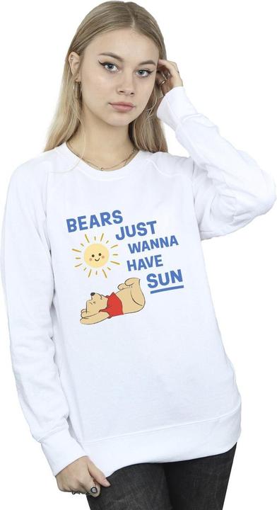 Immagine prodotto Disney Winnie The Pooh Bears Just Wanna Have Sun Felpa Donna (M)