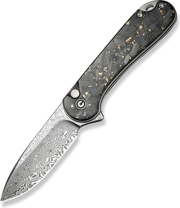 Immagine prodotto Civivi Button-Lock Elementum II Damast CF Messer