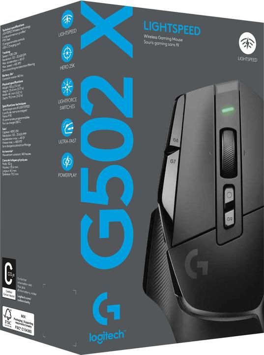 Produktbild Logitech G G502 X Lightspeed (Kabellos)