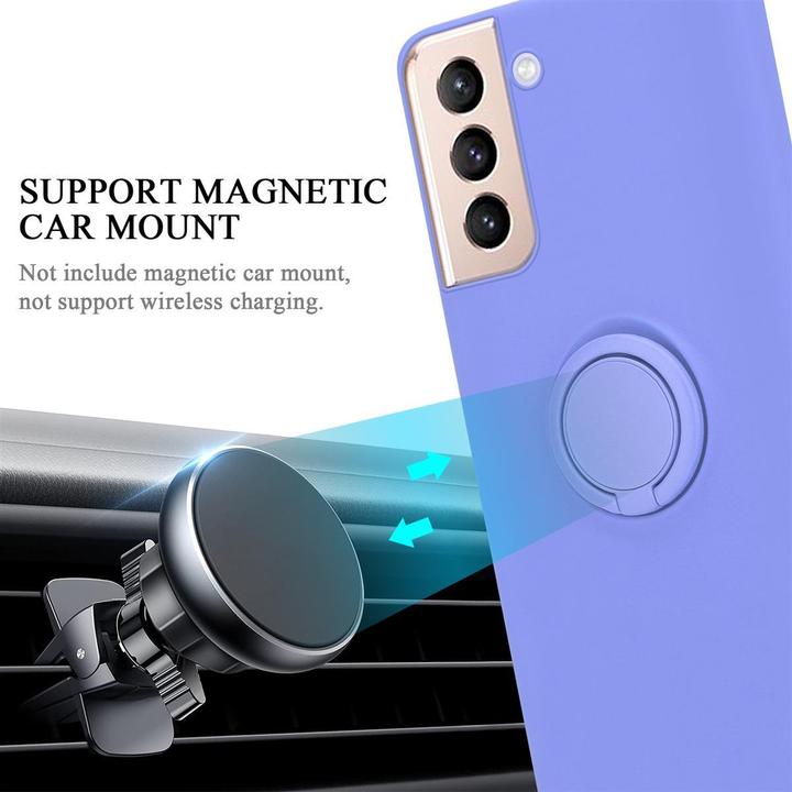 Produktbild Cadorabo TPU Liquid Ring Silicone Case Hülle (Samsung Galaxy S21+)