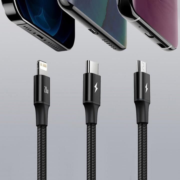 Produktbild Baseus Rapid Series 3in1 (1.50 m, USB 3.0)
