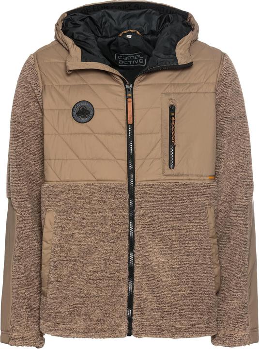 Camel Active Teddyjacke im Materialmix