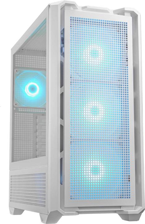 Image du produit Cougar MX600 White | PC Case | Tour moyenne / Panneau avant maillé / 3 x 140mm + 1 x 120mm ventilateurs / (mATX, SSI CEB, Mini-ITX, ATX)